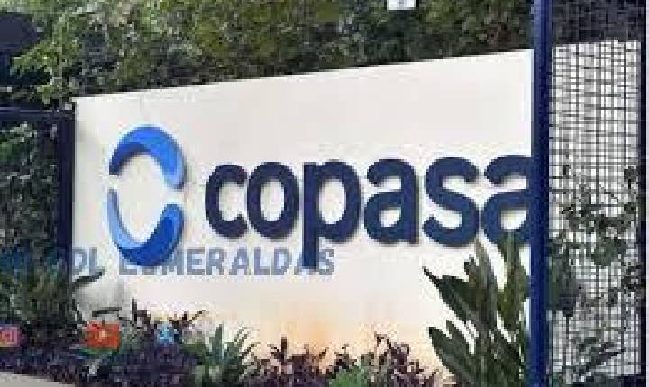 Tarifa da Copasa terá aumento médio de 6,56% a partir de janeiro de 2026
